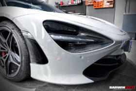 DarwinPro Aerodynamics DarwinPRO 720S Dry Carbon Fiber Headlight Inserts Tim Replacement for McLaren 720S - Image 11