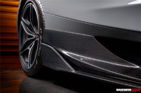 DarwinPro Aerodynamics DarwinPRO 720S Se²NWB Style Carbon Fiber Side Skirts for McLaren 720S - Image 5