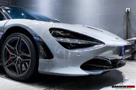 DarwinPro Aerodynamics DarwinPRO 720S Carbon Fiber Front Bumper Side Air Vents Replacement for McLaren 720S - Image 7