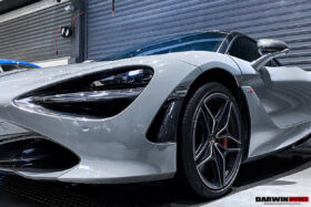 DarwinPro Aerodynamics DarwinPRO 720S Carbon Fiber Front Bumper Side Air Vents Replacement for McLaren 720S - Image 3