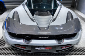 DarwinPro Aerodynamics DarwinPRO 720S Dry Carbon Fiber Rear Bumper Upper Exhaust Valance Panel for McLaren 720S - Image 4