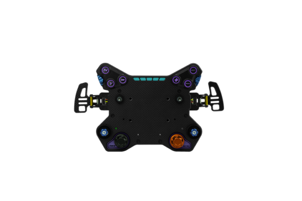 Cube Controls GT Pro V2 Button Box 2 Paddles, Black | Sim Racing Steering Wheel