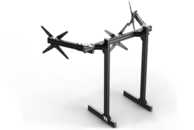 Trak Racer Large Freestanding Triple Monitor Stand - 1200Mm / 47.25" Wide - Image 4