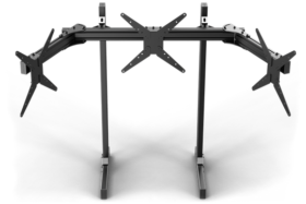 Trak Racer Large Freestanding Triple Monitor Stand - 1200Mm / 47.25" Wide - Image 5