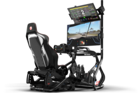 Trak Racer Large Freestanding Dual Monitor Stand