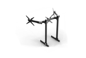 Trak Racer Large Freestanding Triple Monitor Stand - 1200Mm / 47.25" Wide - Image 3