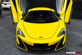 DarwinPro Aerodynamics DarwinPRO 600LT Carbon Fiber Front Bumper Lip for McLaren 600LT - Image 5