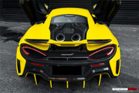 DarwinPro Aerodynamics DarwinPRO 600LT Carbon Fiber Rear Bumper for McLaren 600LT - Image 3