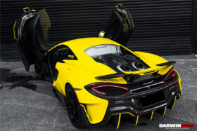DarwinPro Aerodynamics DarwinPRO 600LT Carbon Fiber Rear Bumper Side Canards for McLaren 600LT - Image 7