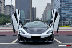 DarwinPro Aerodynamics DarwinPRO 540C & 570S Carbon Fiber Front Bumper Lip With Undertray for McLaren 570S - Image 5