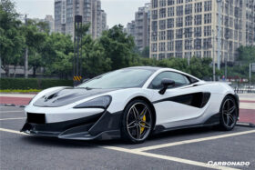 DarwinPro Aerodynamics DarwinPRO 600LT & 570S P1 Style Carbon Fiber Hood for McLaren 570S - Image 8