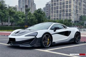 DarwinPro Aerodynamics DarwinPRO 540C & 570S Carbon Fiber Front Bumper Lip With Undertray for McLaren 570S - Image 6