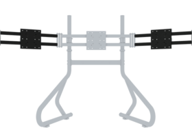 Trak Racer Add-On Side Arms For Triple Monitor Stand 22-32" - Image 3