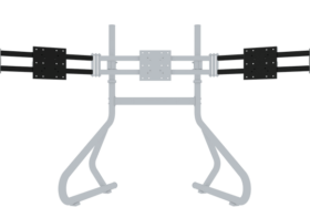 Trak Racer Add-On Side Arms For Triple Monitor Stand 30-45" - Image 3