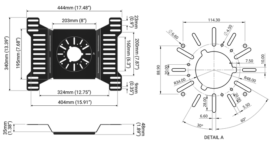 Trak Racer Universal Bass Shaker/Tactile Transducer Sim Rig Mount - image 7
