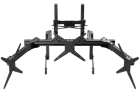 Trak Racer Large Cockpit-Mounted Quad Monitor Stand - 1200Mm / 47.25" Wide - Image 4
