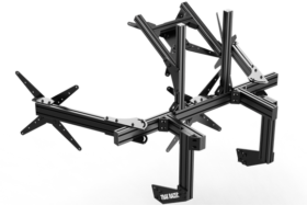 Trak Racer Large Cockpit-Mounted Quad Monitor Stand - 1200Mm / 47.25" Wide - Image 5