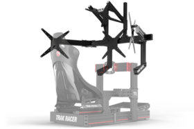 Trak Racer Large Cockpit-Mounted Quad Monitor Stand - 1200Mm / 47.25" Wide - Image 3
