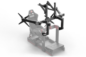 Trak Racer Large Cockpit-Mounted Quad Monitor Stand - 1200Mm / 47.25" Wide - Image 6