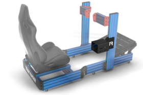 Trak Racer Universal Short Drifting Shifter Mount With 240Mm Profile Mount - Blue - image 4