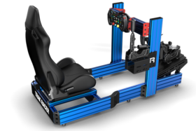 Trak Racer Universal Short Drifting Shifter Mount With 240Mm Profile Mount - Blue - image 2