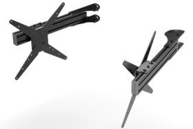 Trak Racer 580Mm/22.8" Triple Monitor Add-On Arms With Vesa Mounts