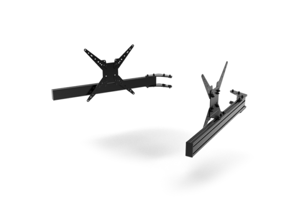 Trak Racer 880Mm/34.65" Triple Monitor Add-On Arms With Vesa Mounts