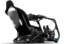 Trak Racer TRX Hybrid Fixed Fiberglass Seat - All Black - Image 6