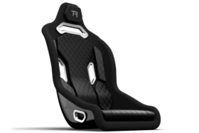 Trak Racer TRX Hybrid Fixed Fiberglass Seat - All Black - Image 3
