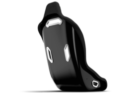 Trak Racer TRX Hybrid Fixed Fiberglass Seat - All Black - Image 2