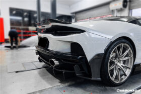 DarwinPro Aerodynamics DarwinPRO GT WP Style DRY Carbon Fiber Rear Bumper Side Canards for McLaren GT - Image 9