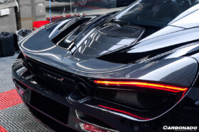DarwinPro Aerodynamics DarwinPRO 720S VRS Style Carbon Fiber Trunk Spoiler for McLaren 720S - Image 13