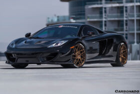 DarwinPro Aerodynamics DarwinPRO MP4-12C 650S RZS Style Carbon Fiber Side Skirts for McLaren MP4-12C - Image 5