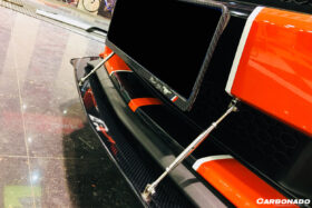 DarwinPro Aerodynamics DarwinPRO Mustang AR Style Carbon Fiber Front Lip Underboard for Mustang GT - Image 7