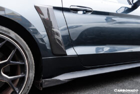 DarwinPro Aerodynamics DarwinPRO Mustang Rsh Style Carbon Fiber Quarter Panel Side Scoops for Mustang EcoBoost - Image 5