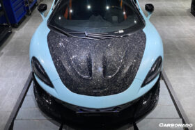 DarwinPro Aerodynamics DarwinPRO 600LT & 570S P1 Style Carbon Fiber Hood for McLaren 570S - Image 12