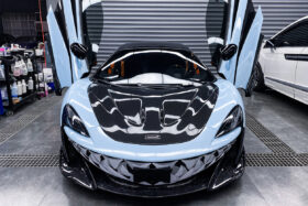 DarwinPro Aerodynamics DarwinPRO 600LT & 570S P1 Style Carbon Fiber Hood for McLaren 570S - Image 9