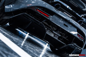 DarwinPro Aerodynamics DarwinPRO 720S BKSS Style Carbon Fiber Rear Diffuser for McLaren 720S - Image 7