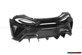 DarwinPro Aerodynamics DarwinPRO 600LT BKSS Style Partial Carbon Fiber Rear Bumper for McLaren 600LT - Image 12