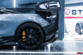 DarwinPro Aerodynamics DarwinPRO 720S BKSS Style Carbon Fiber Rear Diffuser for McLaren 720S - Image 2
