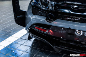 DarwinPro Aerodynamics DarwinPRO 720S BKSS Style Carbon Fiber Rear Diffuser for McLaren 720S - Image 5