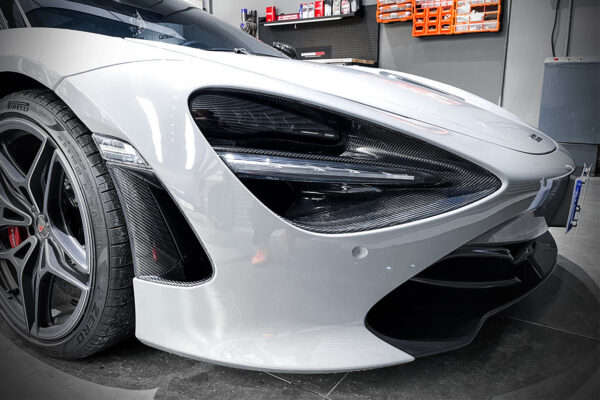 DarwinPRO 2017-2020 McLaren 720S Carbon Fiber Front Bumper Side Air Vents Replacement