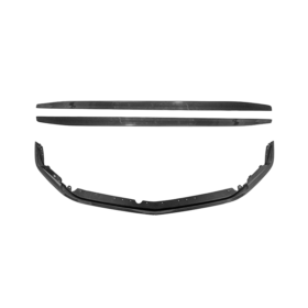 EOS 2020-2025 Cadillac CT4-V Blackwing Carbon Fiber W/O Canard Front Lip Splitter Winglets & Side Skirts