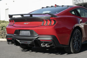 FFP Mustang V3 Rear Matte Black Bumper Diffuser for S650 Mustang - Image 9