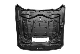 FFP Mustang W/O Hood Vent Carbon Fiber Front Bumper Hood for S650 Mustang - Image 6