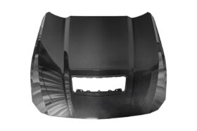 FFP Mustang W/O Hood Vent Carbon Fiber Front Bumper Hood for S650 Mustang - Image 3