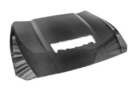 FFP Mustang W/O Hood Vent Carbon Fiber Front Bumper Hood for S650 Mustang - Image 5