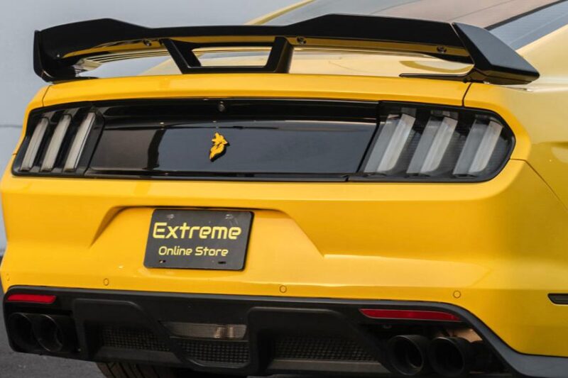 FFP 2015-2023 Ford Mustang Dark Horse Package Rear Glossy Black Spoiler