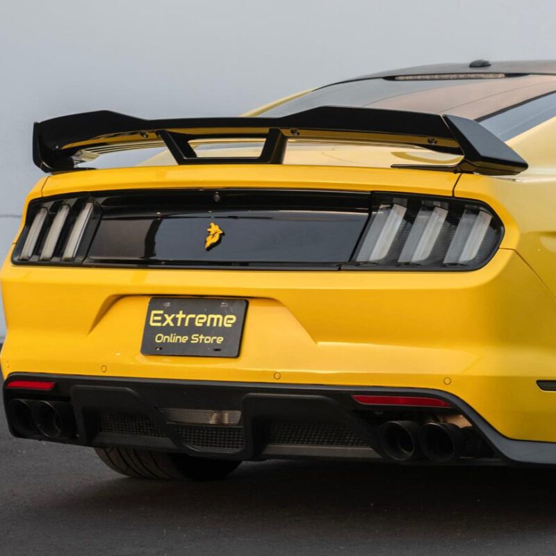 FFP 2015-2023 Ford Mustang Dark Horse Package Rear Glossy Black Spoiler