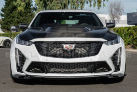 Extreme Online Store EOS CT5-V Blackwing Sedan Carbon Fiber Front Lip Splitter for CT5-V - Image 4